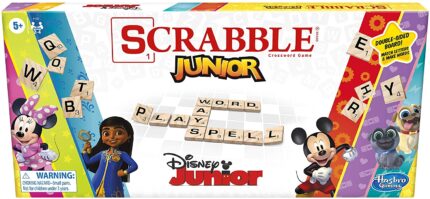 Hasbro Gaming Scrabble Junior: Disney Junior Edition Board Game